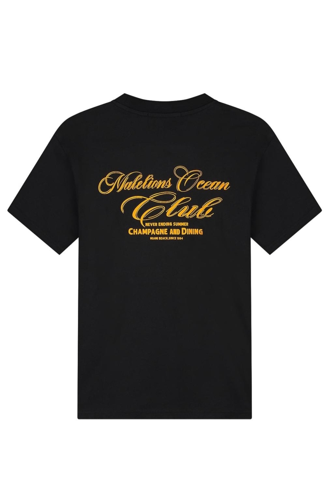 MEN OCEAN CLUB T SHIRT MM1 HS25 30 900 BLACK